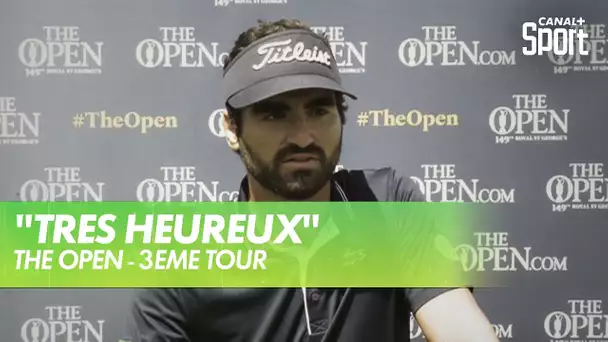 Antoine Rozner : "-3 c'est vraiment un bon score ici." -  The Open
