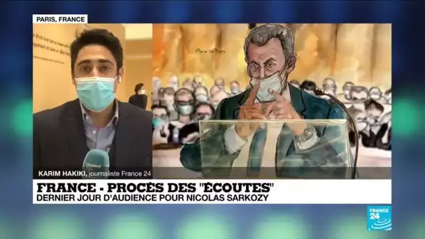 France - Procès des "écoutes" : dernier jour d'audience pour Nicolas Sarkozy