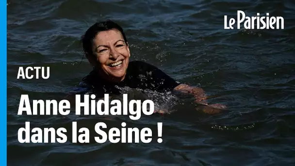 « Elle est super, elle est géniale ! » : Anne Hidalgo s'est baignée dans la Seine