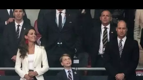 Euro 2020 : le prince George, fils de Wililam et Kate, euphorique malgré la défaite...