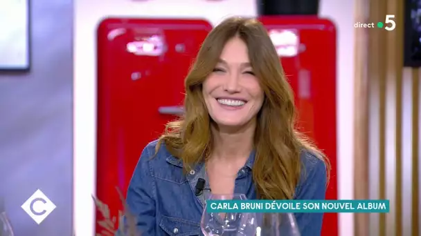 Carla Bruni dévoile son nouvel album - C à Vous - 08/10/2020