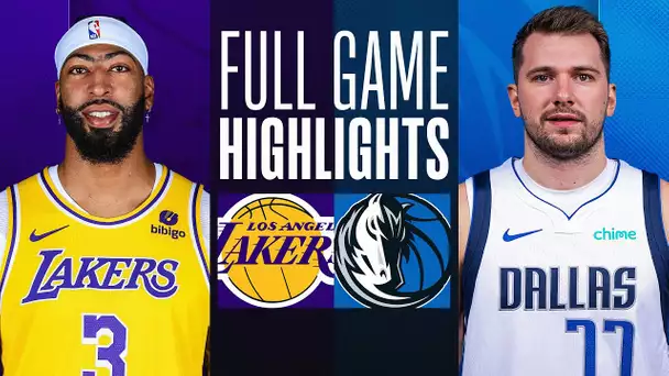 LAKERS at MAVERICKS | FULL GAME HIGHLIGHTS | December 12, 2023