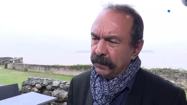 Philippe Martinez patron de la CGT lance une campagne pour défendre les petites lignes SNCF