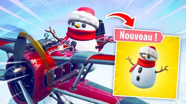 BONHOMME DE NEIGE + AVION = COMBO ULTIME !!