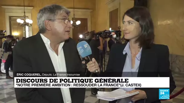 Politique générale de Castex : "Une politique libérale qui cache son nom" pour Éric Coquerel (LFI)