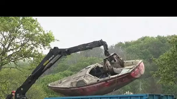 La France, pionnière européenne du recyclage des bateaux de plaisance