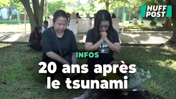 20 ans après le tsunami, émotion et recueillement en Asie du sud-est