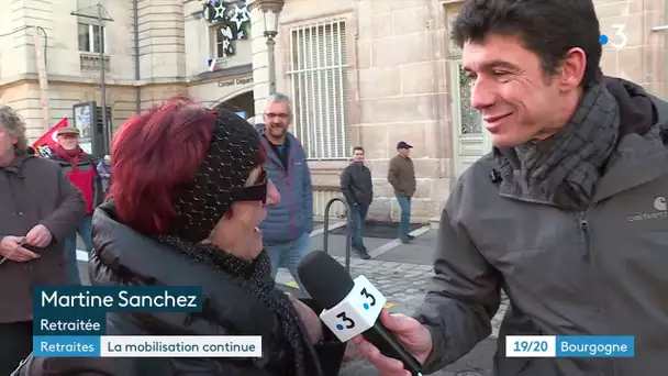 Réforme des retraites : Entre 3000 et 5500 manifestants à Dijon le 10 décembre 2019