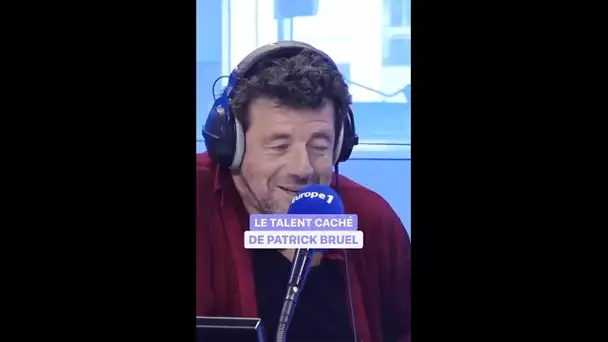 Patrick Bruel nous dévoile son talent caché #shorts #shortvideo