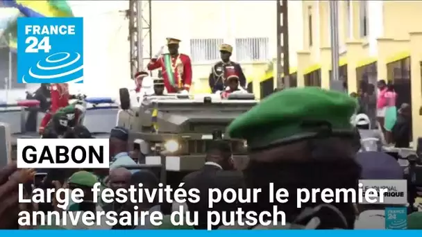 Large festivités au Gabon pour le premier anniversaire du putsch qui a vu la chute d'Ali Bongo