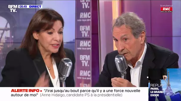 "J'irai jusqu'au bout parce qu'il y a, autour de moi, une force nouvelle".