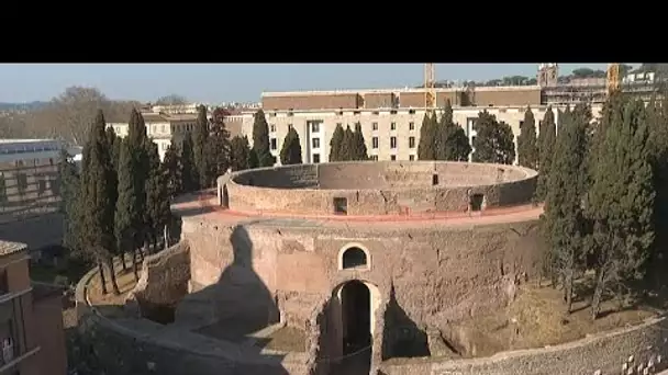 Rome : le mausolée d'Auguste restauré et rouvert au public