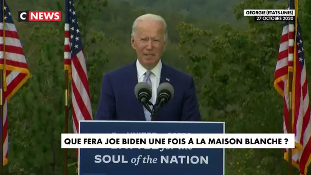 Les missions de Joe Biden une fois à la Maison Blanche