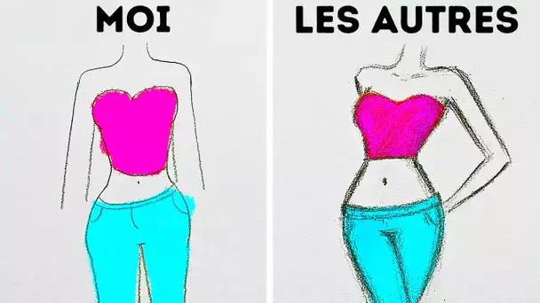 COMMENT DESSINER COMME UN PRO || TUTORIELS ET CONSEILS DE DESSINS FACILES