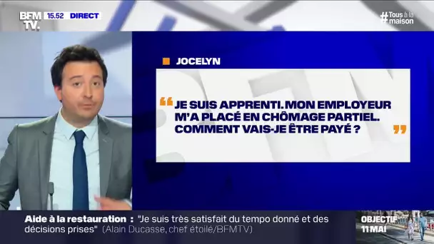 Je suis apprenti et au chômage partiel, comment vais-je être payé? BFMTV répond à vos questions