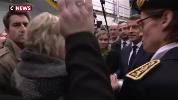 Emmanuel Macron à Amiens : les anciens salariés de Whirlpool en colère