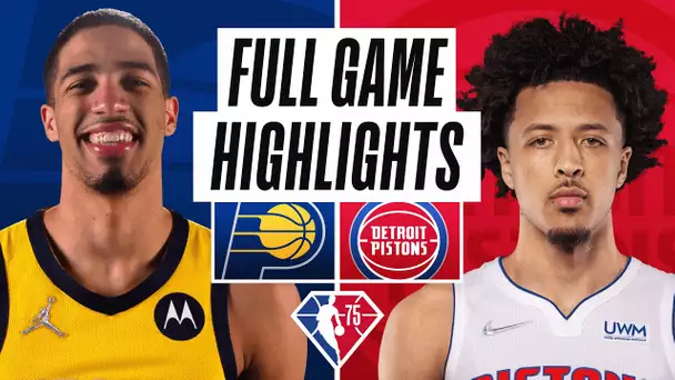 PACERS at PISTONS | FULL GAME HIGHLIGHTS | March 4, 2022