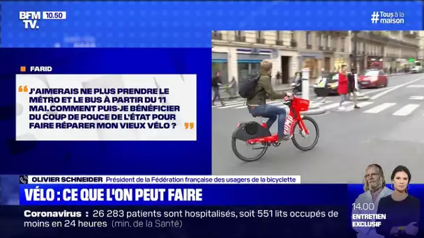 Puis-je bénéficier d'un coup de pouce de l'Etat pour faire réparer mon vieux vélo? BFMTV vous répond