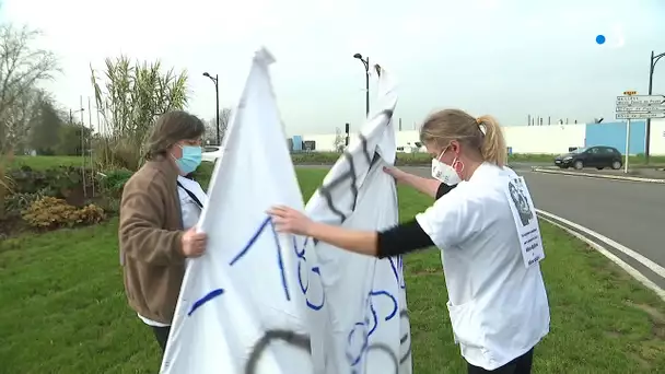 Mobilisation des services de soins infirmiers à domicile contre l'exclusion du SEGUR santé.