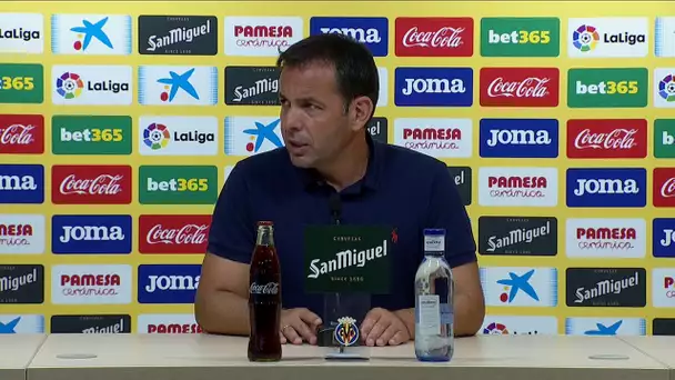 Rueda de prensa Villarreal CF vs Real Sociedad