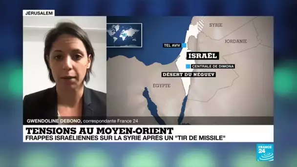 Tensions au Moyen-Orient : frappes israéliennes sur la Syrie après un "tir de missile"