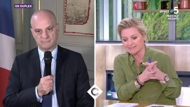 Reprise scolaire : le bilan de Jean-Michel Blanquer - C à Vous - 12/05/2020