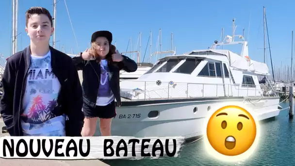 MON NOUVEAU BATEAU ! / Family vlog