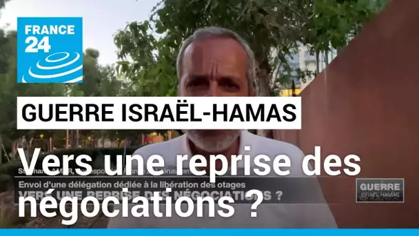 Guerre Israël-Hamas : envoi d'une délégation dédiée à la libération des otages • FRANCE 24