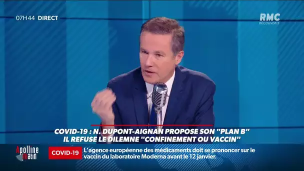 Nicolas Dupont-Aignan se fera-t-il vacciner ? "Je ne suis pas un cobaye"