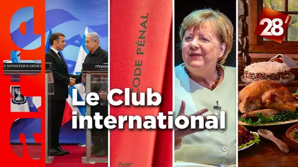 Benjamin Netanyahu, apologie du terrorisme, Thanksgiving : Le Club international | 28 minutes | ARTE