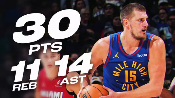 Nikola Jokić's Third Consecutive TRIPLE-DOUBLE! 👀| November 8, 2024