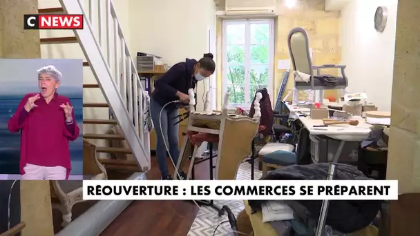 Réouverture : les commerces se préparent