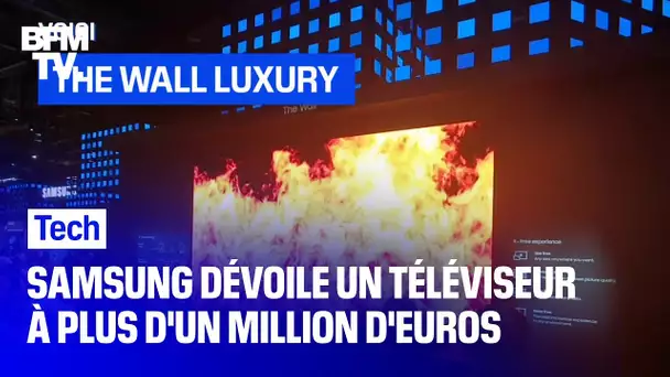 7 mètres de diagonale, 8K, 1,2 million d'euros : Samsung dévoile un son gigantesque téléviseur