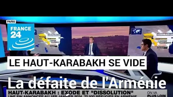 Le Haut-Karabakh se vide de ses résidents arméniens • FRANCE 24