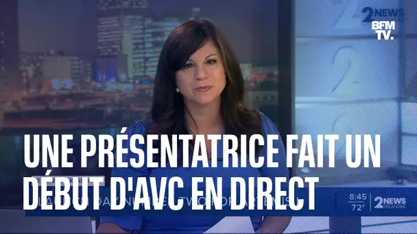 Une présentatrice américaine fait un début d'AVC en direct à la télévision