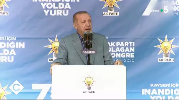 Erdogan : la fuite en avant - C à Vous - 26/10/2020