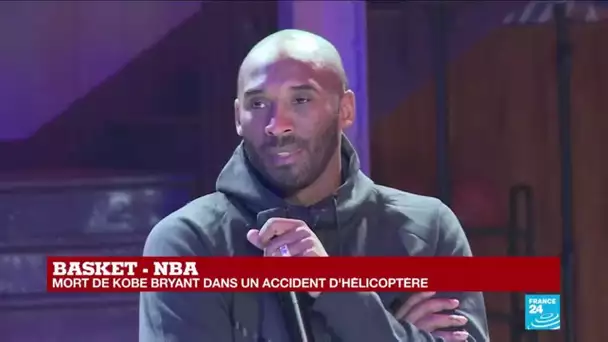 Kobe Bryant est mort dans un accident d'hélicoptère