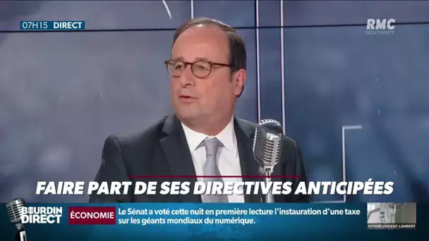 François Hollande sur l&#039;affaire Vincent Lambert:'Un conflit familial qui ne doit pas être politique'