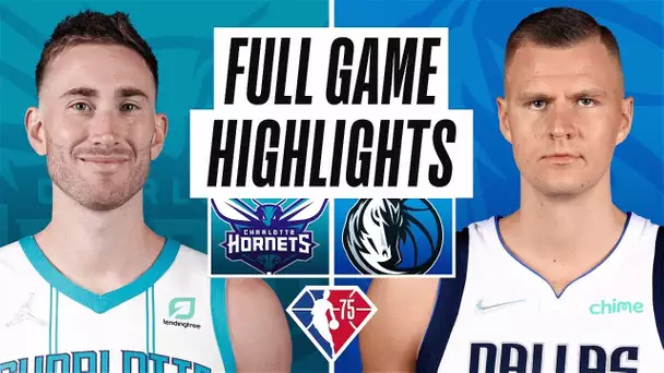 HORNETS at MAVERICKS | FULL GAME HIGHLIGHTS | December 13, 2021