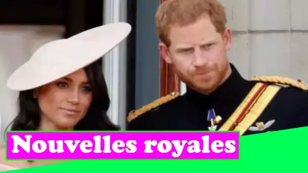 'Reste loin!' Meghan et Harry devraient être INTERDITS du balcon au Queen's Jubilee - sondage