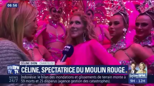 Au Moulin Rouge ce jeudi soir, Céline Dion chante 'La vie en rose'