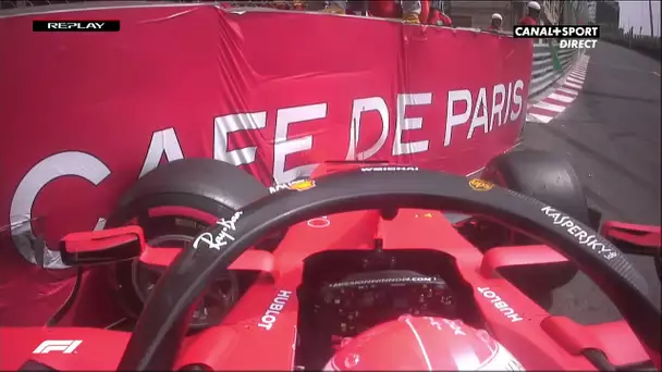 Grand Prix de Monaco - Vettel part à la faute lors des essais libres 3