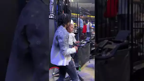 Ja Morant & Daughter Celebrate Grizzlies W 🐻🎉