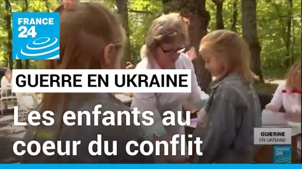 Les enfants au coeur du conflit : environ 16 000 enfants ukrainiens ont été "enlevés"