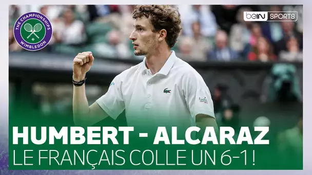 🎾 WIMBLEDON : Humbert ÉCRASE Alcaraz sur un set avec un incroyable 6-1 !