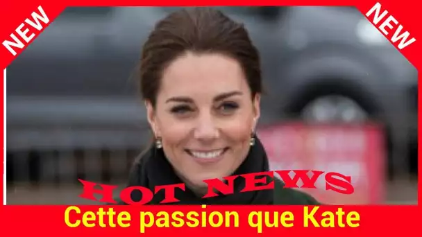 Cette passion que Kate Middleton a déjà transmise à George et Charlotte