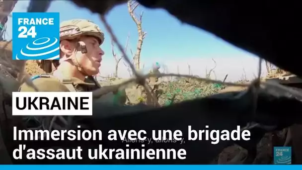 Ukraine : immersion avec une brigade d'assaut ukrainienne autour de Bakhmout • FRANCE 24