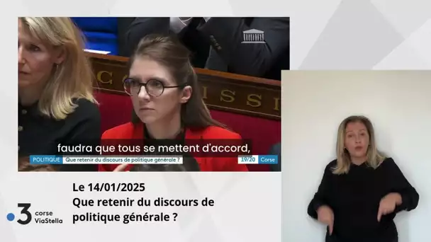 14.01.2025 Que retenir du discours de politique générale ?