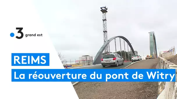 Reims : la réouverture du pont de Witry, soulagement pour les habitants et les commerçants