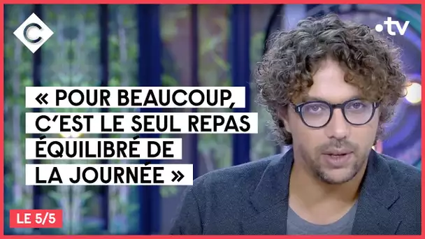 Le 5 sur 5 - Médecins sous protection et cantine scolaire - C à vous - 20/09/2021